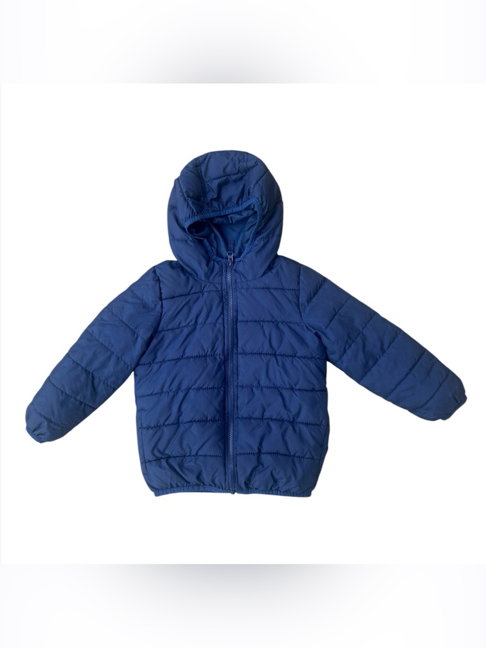 Carter's Toddler Boy Blue Lightweight Hooded Puffer Jacket - Size 5T